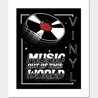 vinyl records sound better, and it's music out of this world Posters and Art